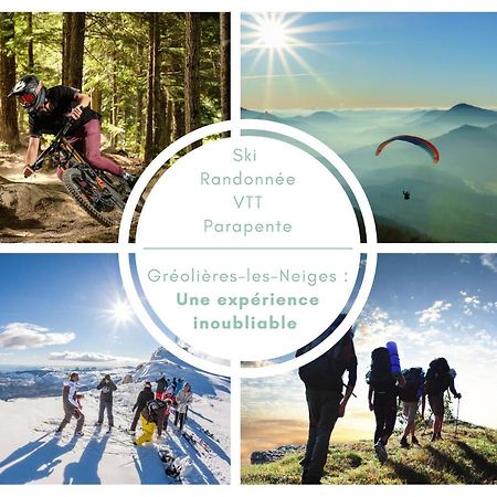 U061 - Grand Studio Renove - Vue Montagne Greolieres Εξωτερικό φωτογραφία